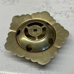 Brass Pedestal Dish, HoDecoration - Vintage Home Decor, Decorative, Bras…